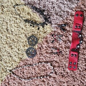 Y2K Jewelry Bundle Earrings Necklace Bracelet Lot Goth Eclectic Vintage